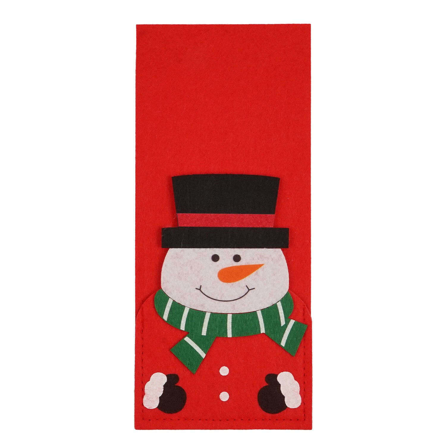 Christmas Cutlery Holders - Red Image 4