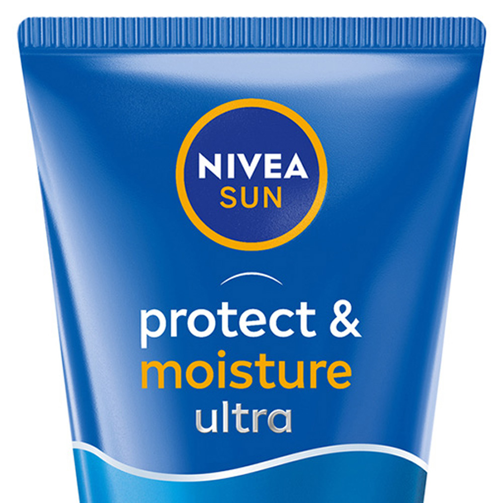 Nivea Sun Protect and Moisture Ultra Sun Cream SPF50+ 150ml Image 2