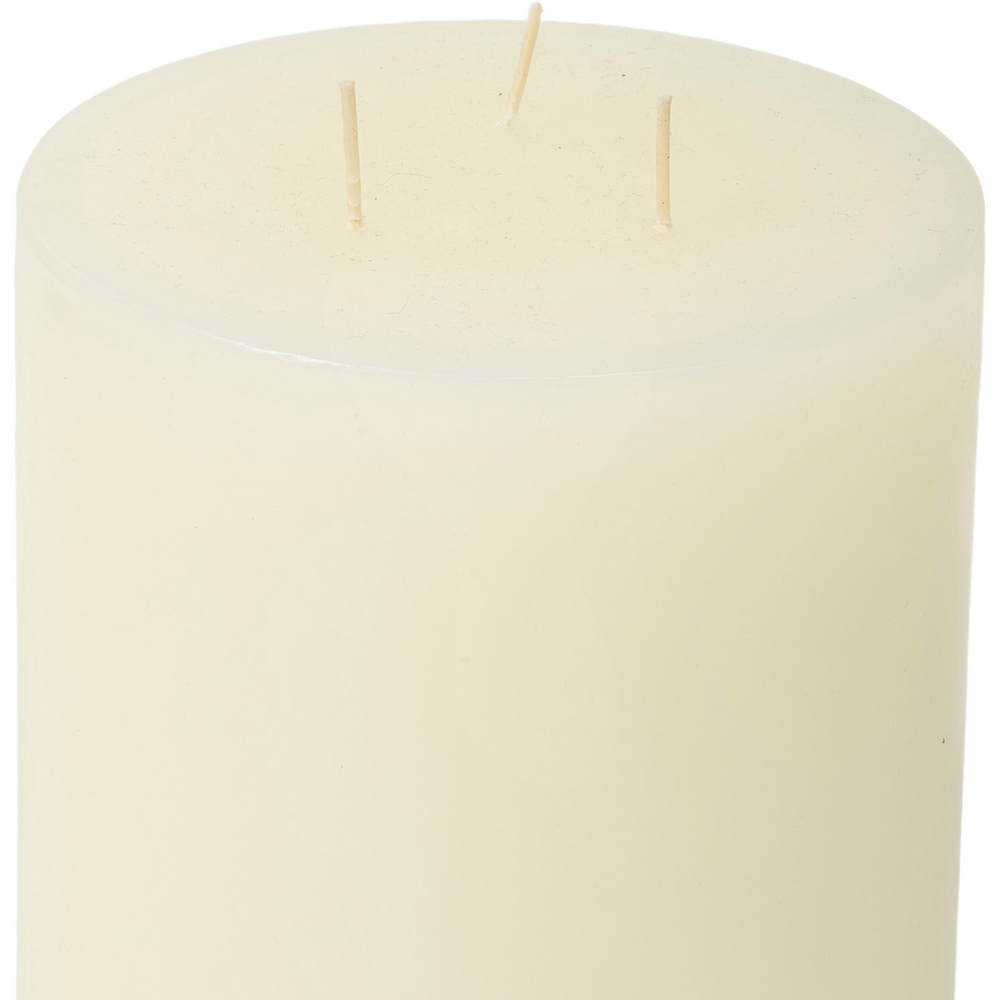 Large Ivory Church Candle Image 2
