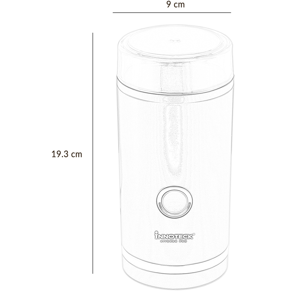 Innoteck Kitchen Pro Electric Coffee and Spice Grinder 180W Image 8