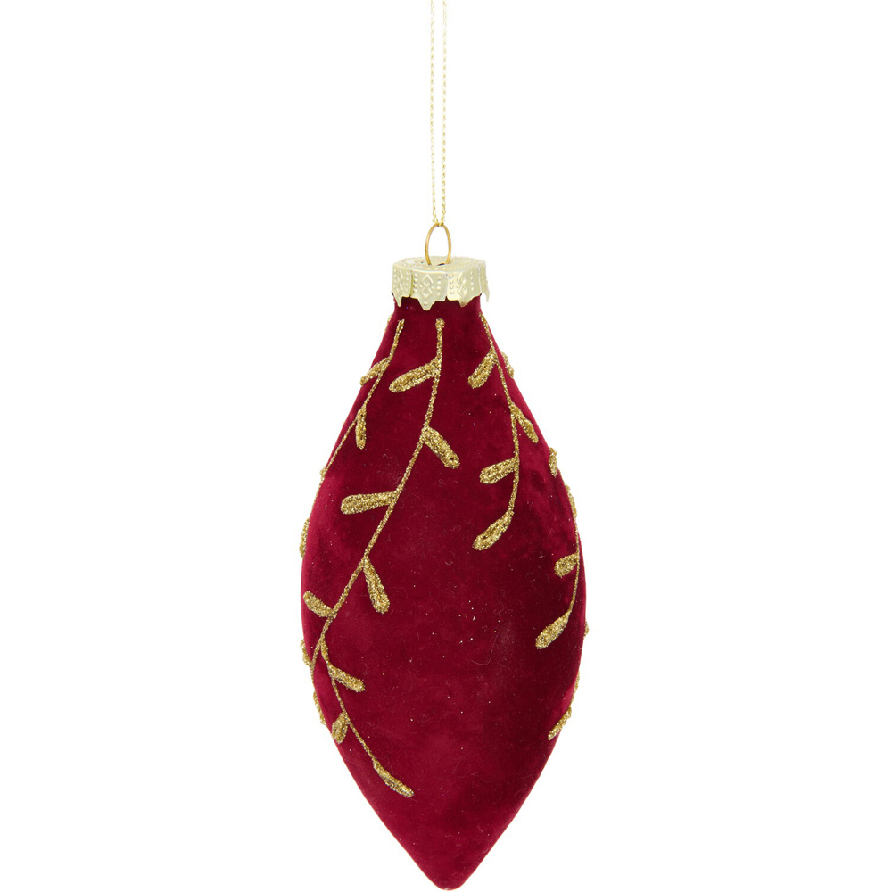 Flocked Glitter Detailed Droplet Image 4