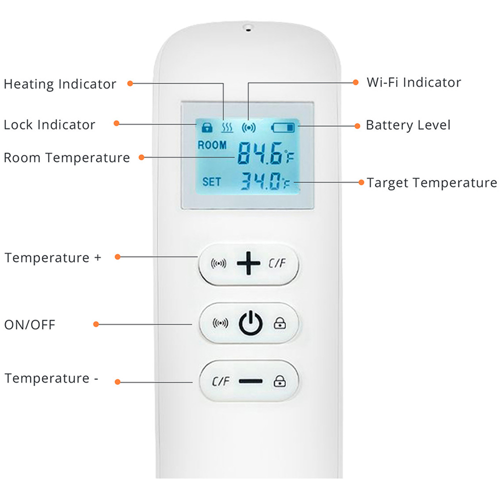 Mirrorstone Nexus Portable WiFi Infrared Heating Panel 700W Image 7
