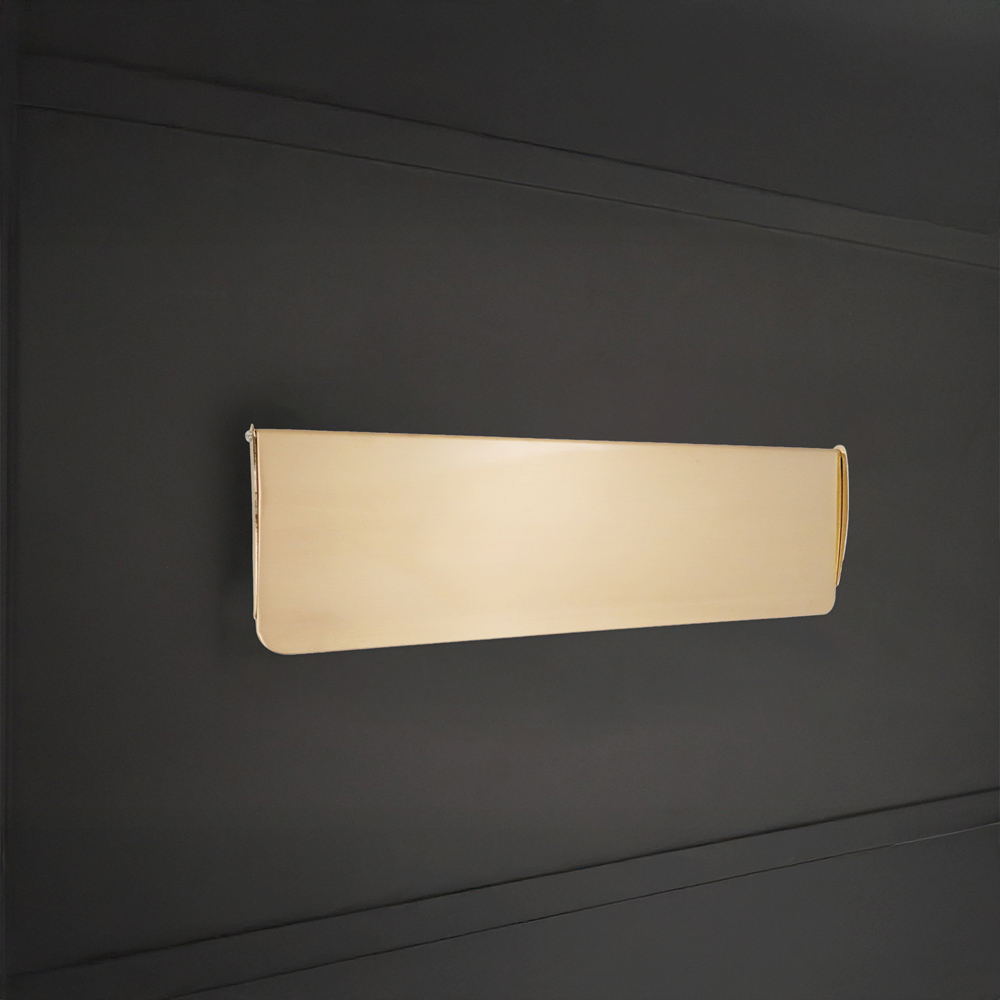 Spira Brass Satin Brass Large Letter Tidy Flap 300 x 87mm Image 2