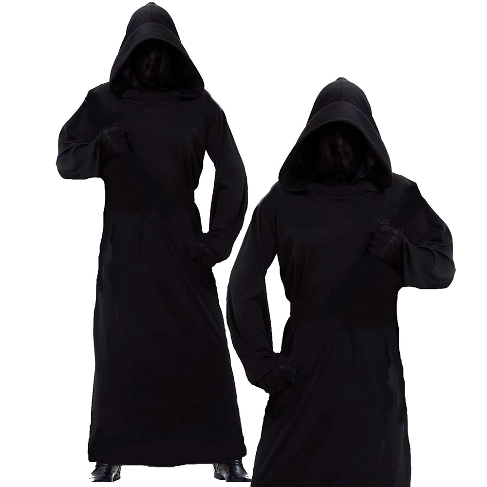 Shatchi Halloween Men Phantom Costume with Weapon Image 3