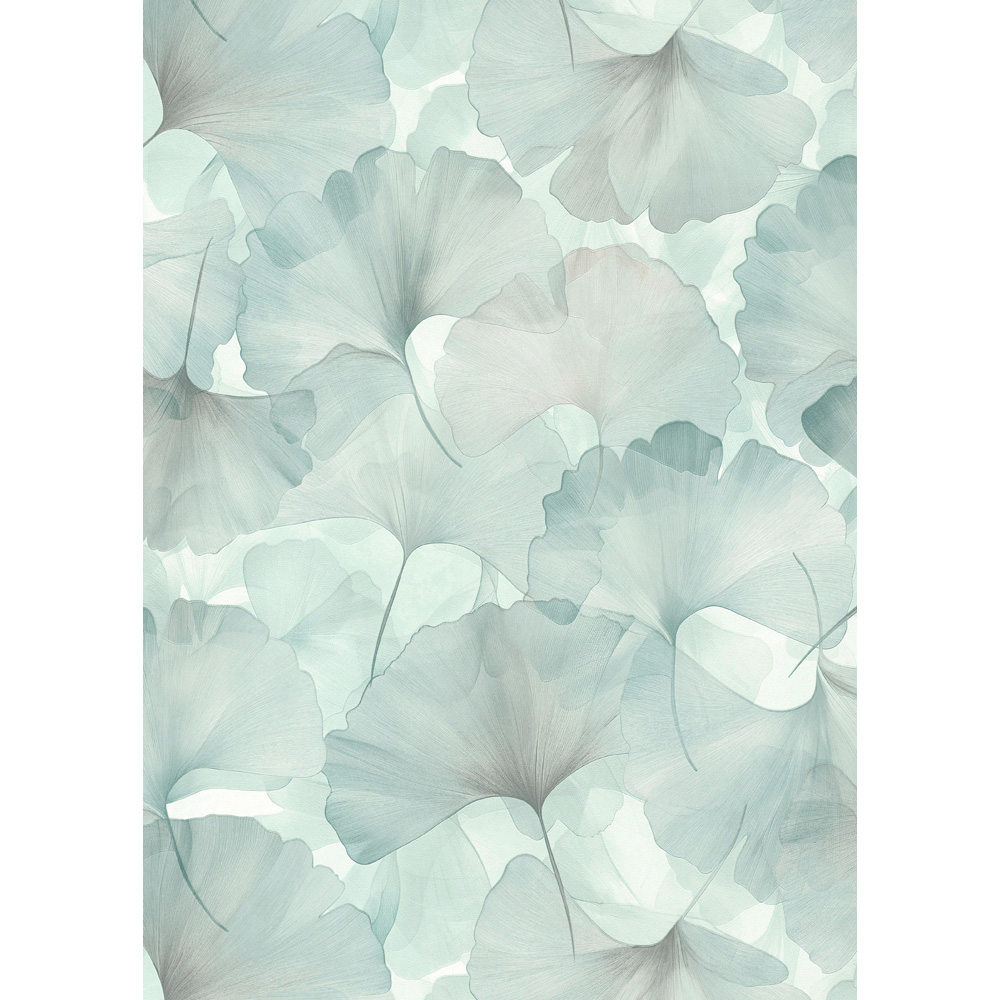Erismann Elysium Ginko Dream Blue Wallpaper Image 4