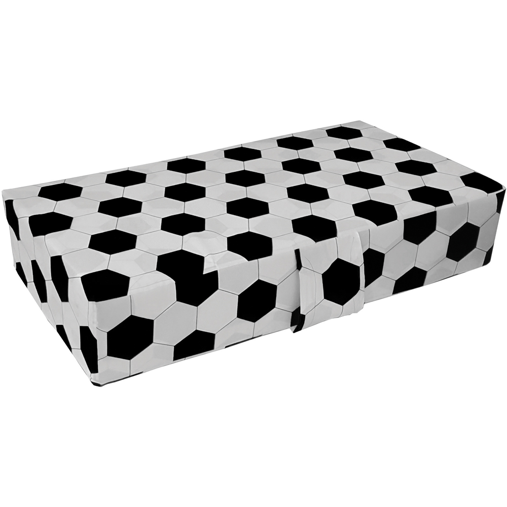 Visco Therapy Double Football Black Folding Futon Z Bed Mattress Image 3