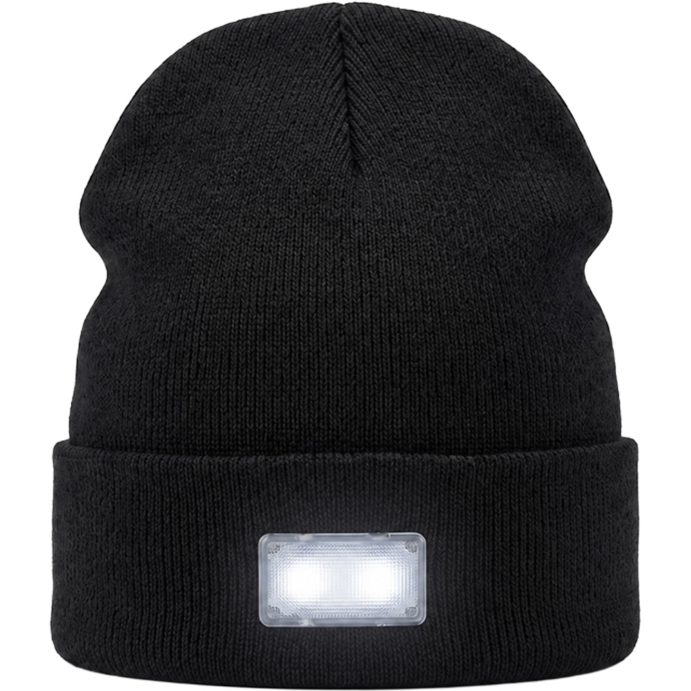 Avilo Head and Back Detachable Hands-Free LED Soft Knitted Beanie Image 7