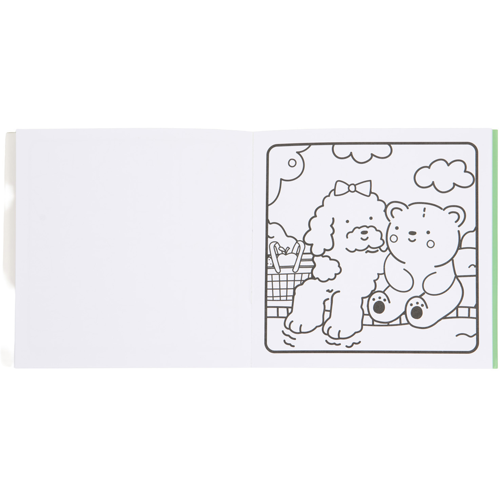Sunny Vibes Pocket Colouring Book Image 7