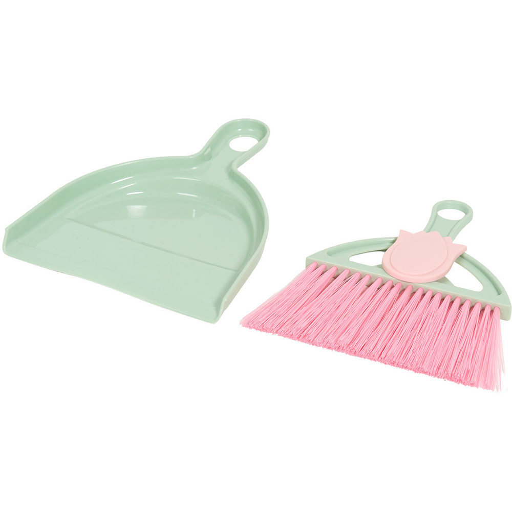 Flower Mini Dustpan and Brush Set Image 9