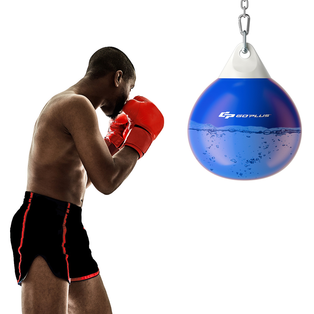 Costway Blue Water Punching Bag with Water Injector Image 2
