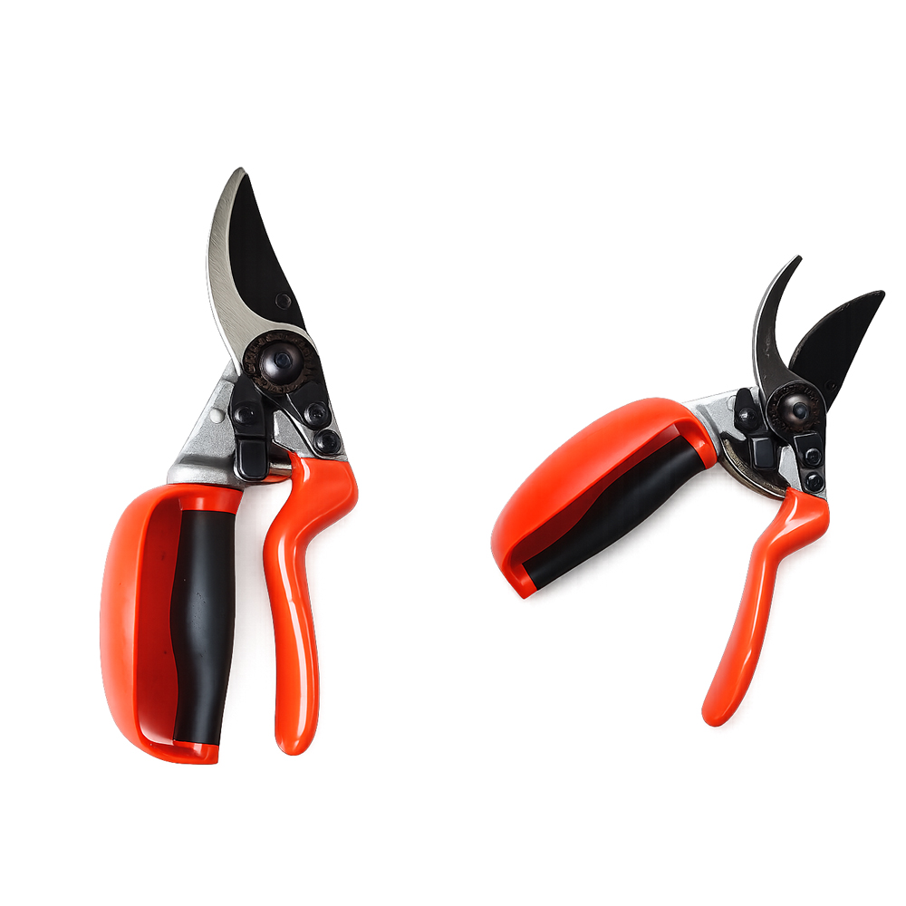 Avilo Carbon Steel Blades Ergonomic Pruner with Non-Slip Handles and Safety Lock  Image 3