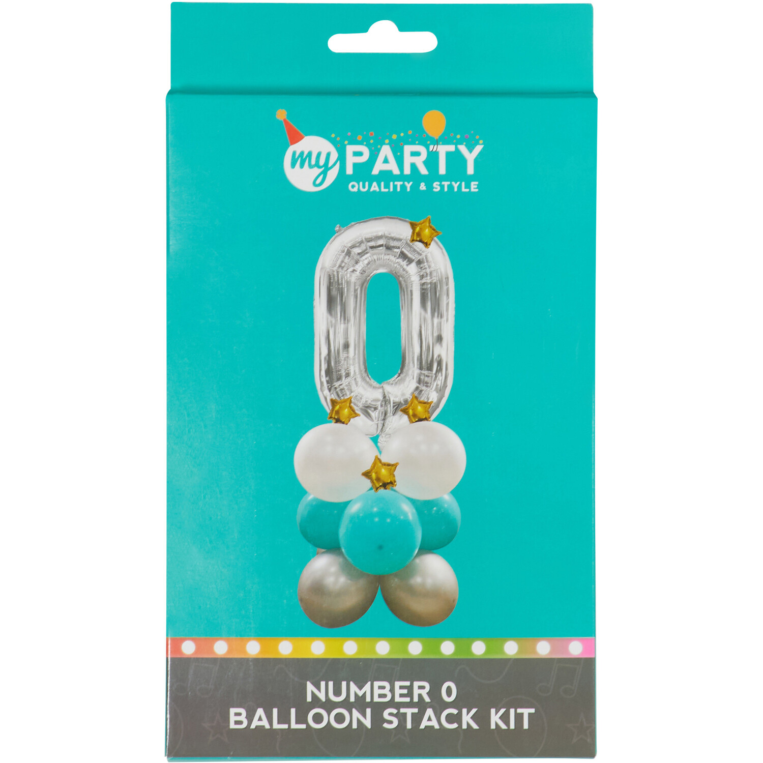 Balloon Stacks - Silver Image 2