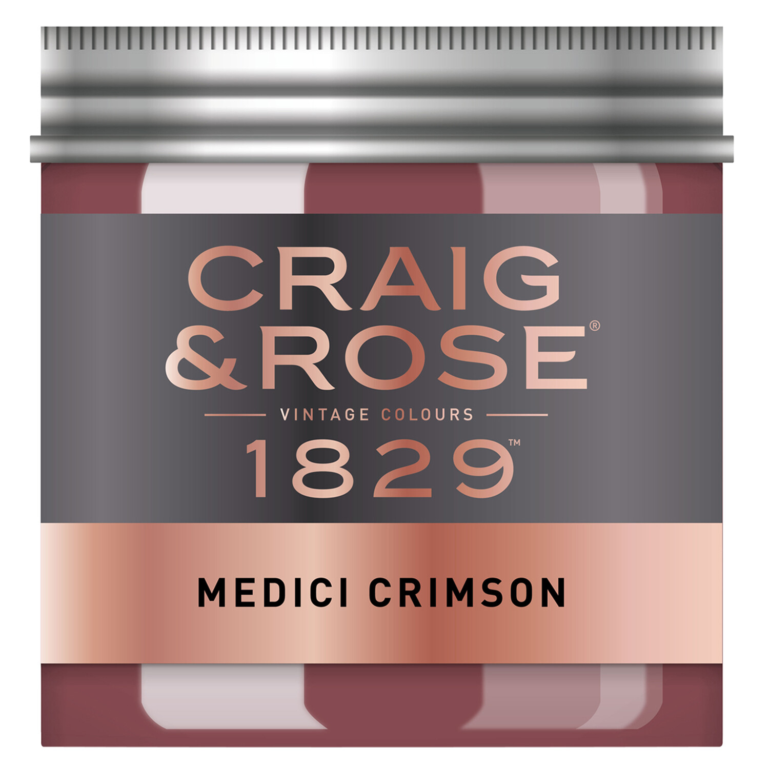Craig and Rose 1829 Emulsion Tester Pot - Medici Crimson Image 1