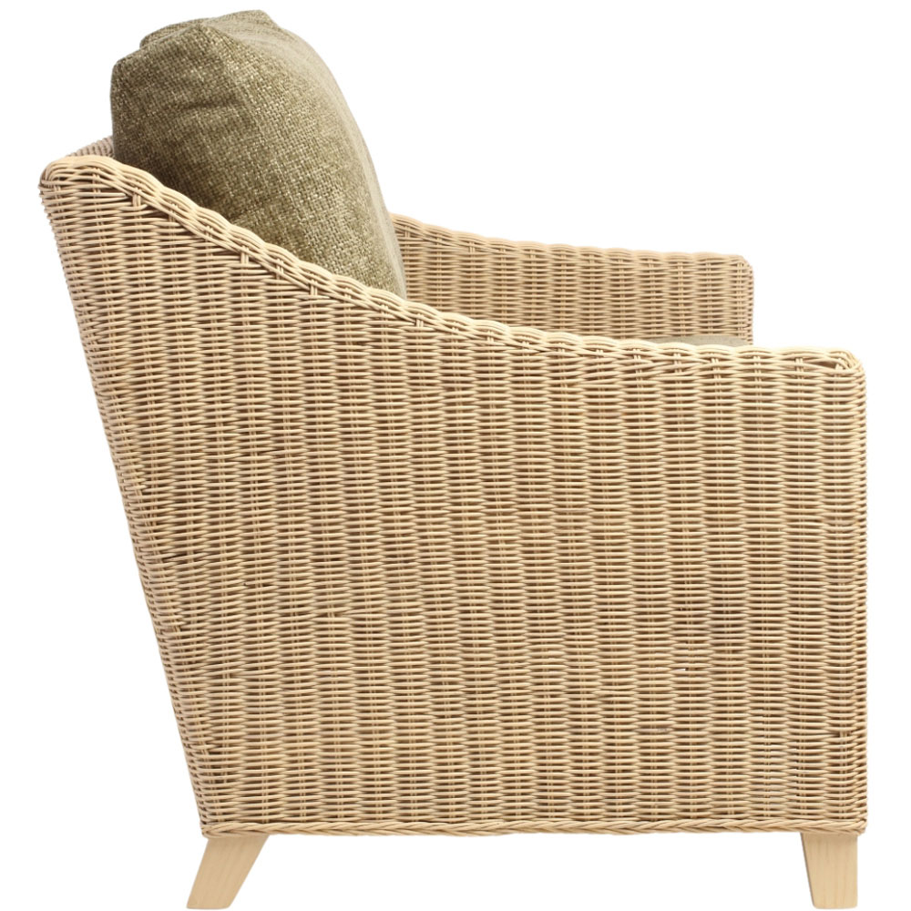 Desser Furniture Dijon 3 Seater Jubilee Sage Sofa Image 4