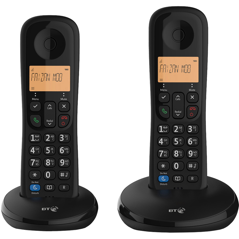 BT Everyday Telephone with Call Block Twin Pack Image 2