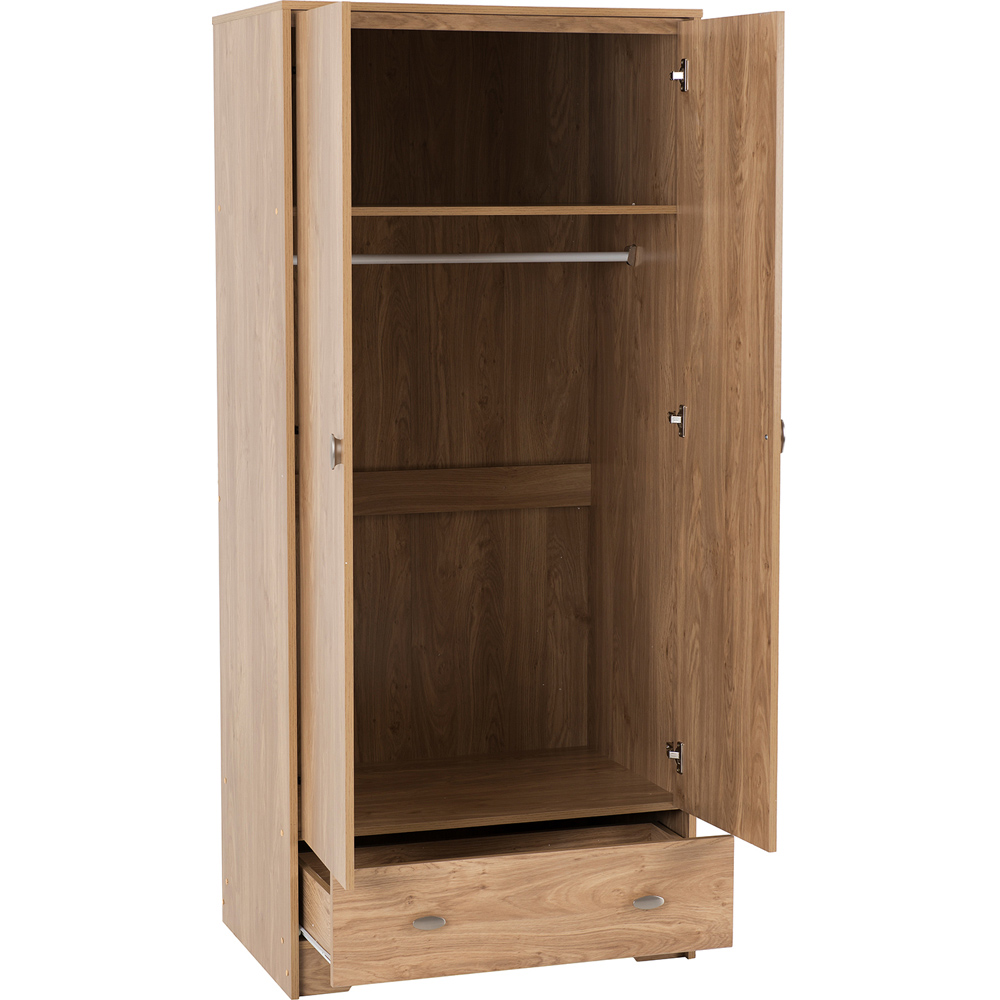 Seconique Carlton 3 Piece Medium Oak Effect Furniture Set Image 4