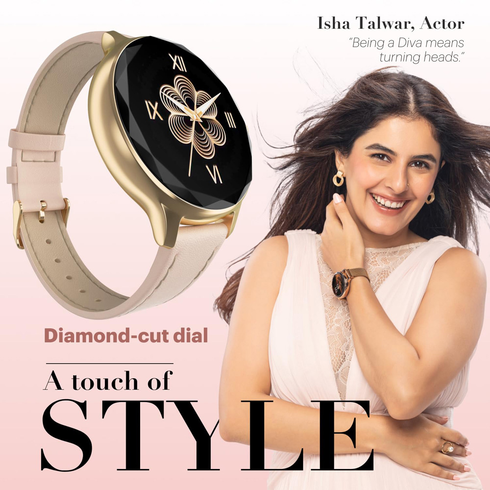 Noise NoiseFit Diva Pearl White Smartwatch Image 8