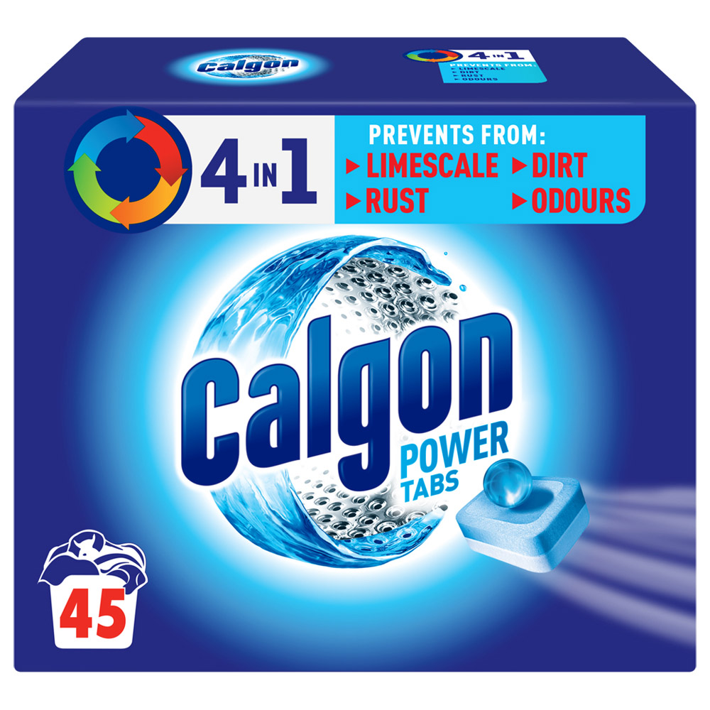 Calgon 3 in 1 Water Softener Powerball Tablets 45 Tablets Case of 5 Image 2