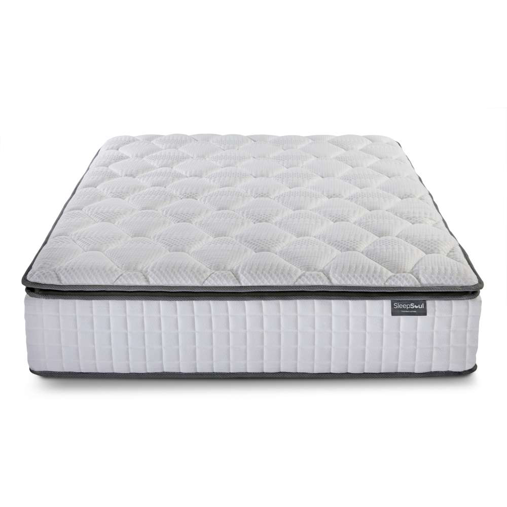 SleepSoul Bliss Small Double White 800 Pocket Sprung Memory Foam Mattress Image 2