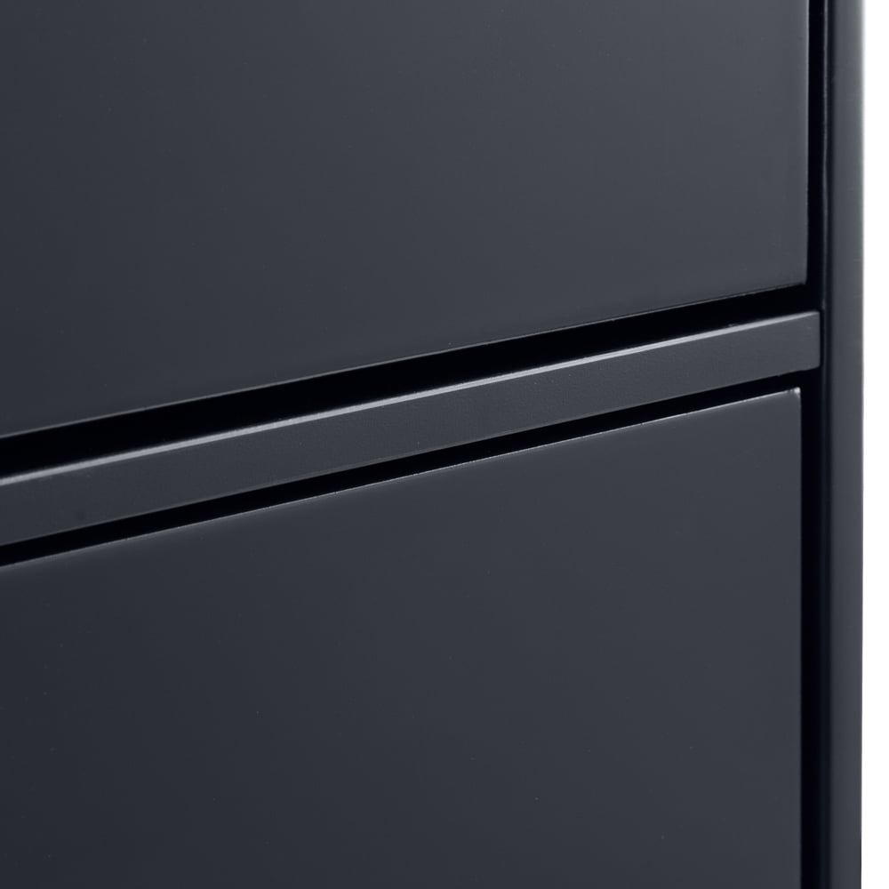 Julian Bowen Alicia 2 Door 2 Drawer Matt Anthracite Wardrobe Image 7