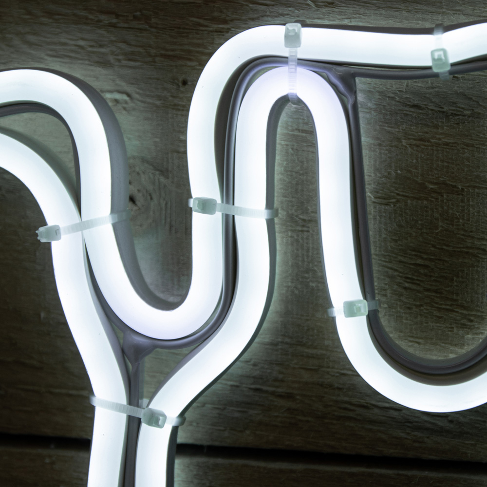 Samuel Alexander Multicolour LED Light Up Neon Candle Christmas Decoration Image 6