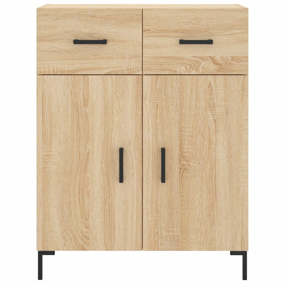 vidaXL 4 Door 2 Drawer Sonoma Oak Highboard Image 8