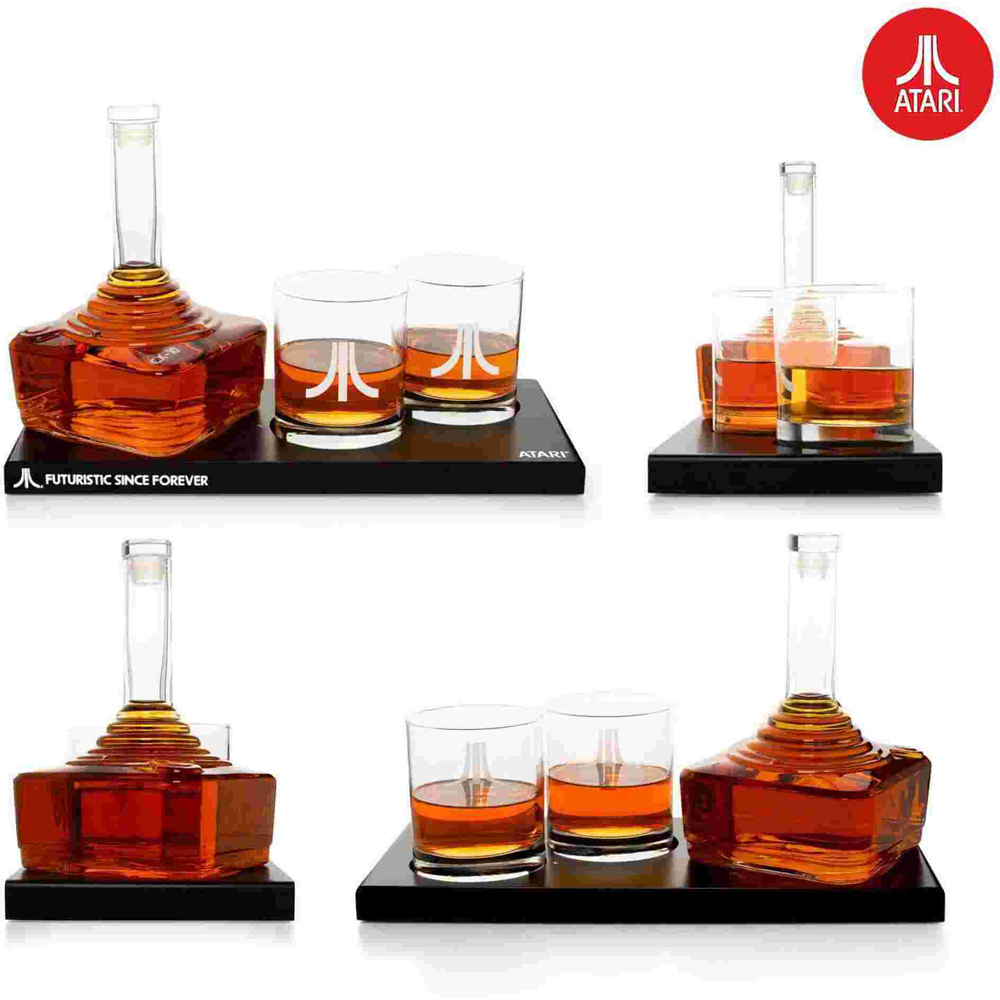 Thumbs Up Atari CX-10 Joystick Decanter Set Image 2