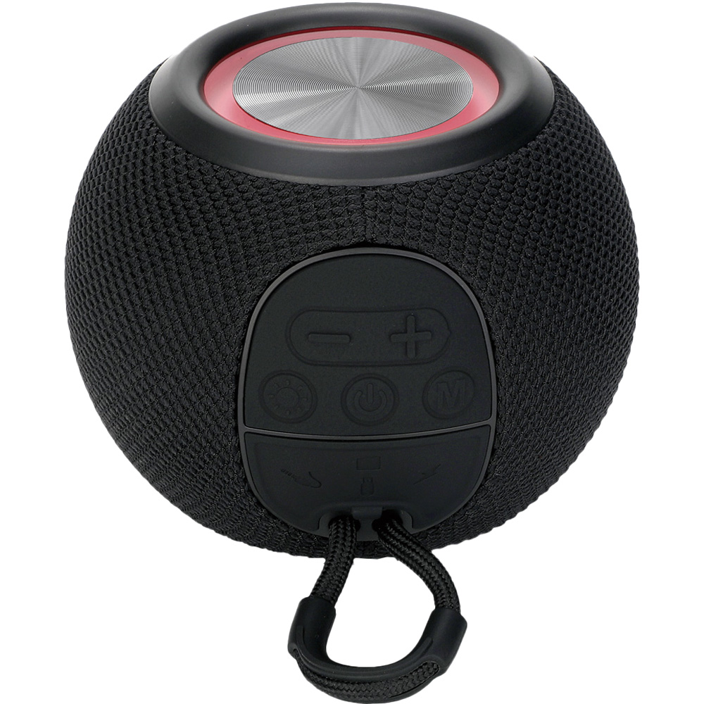 RED5 Black Wireless Orb Speaker Image 1