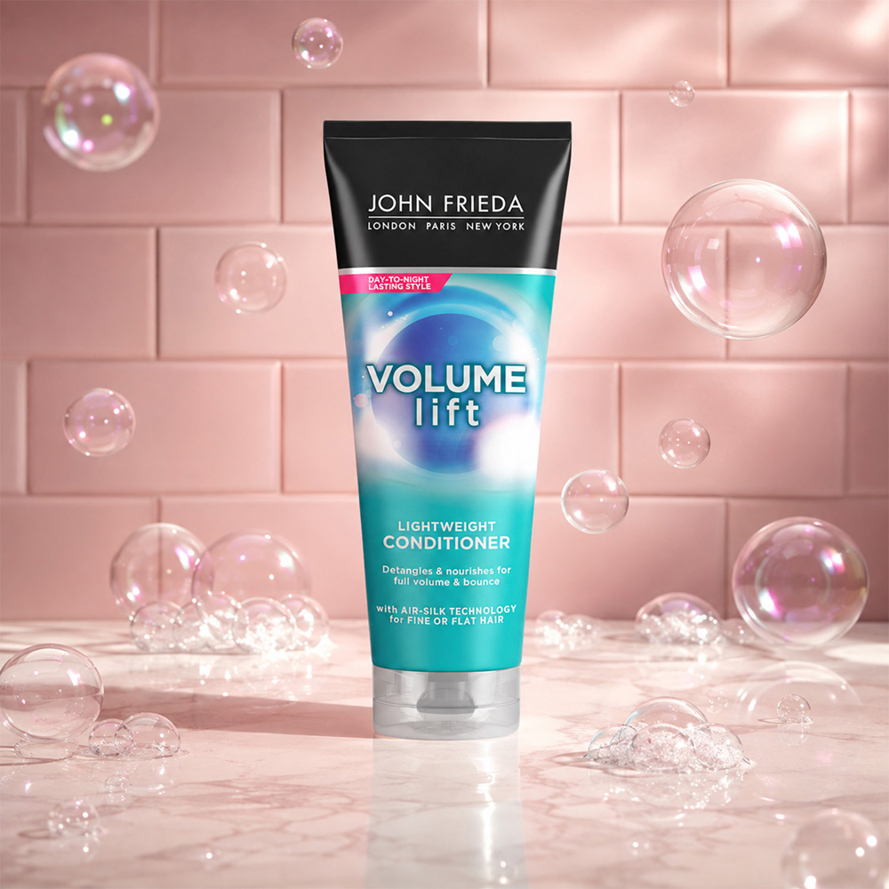 John Frieda Volume Lift Lightweight Fine or Flat Hair Care Conditioner 250ml 6 Pack Image 2