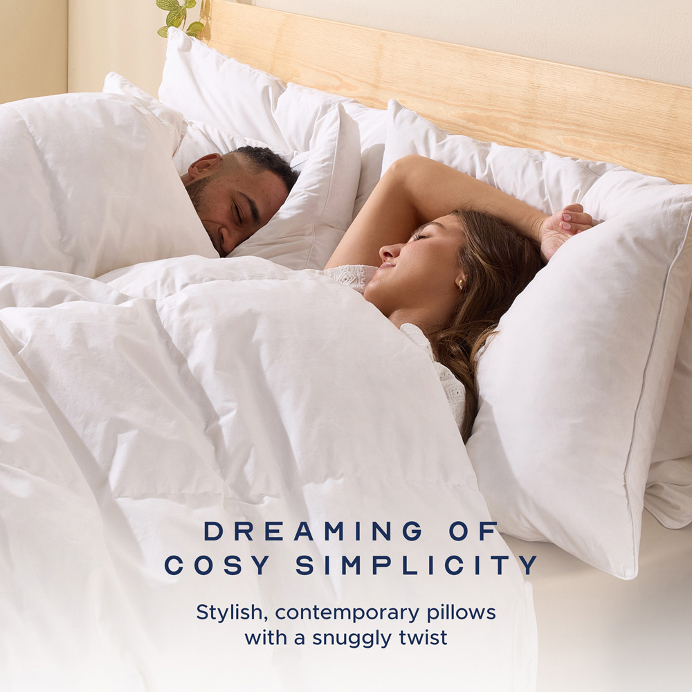 Snuggledown King Size White Scandinavian Duck Feather And Down Duvet 10.5 Tog Image 2