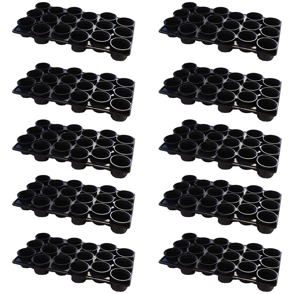 Garden Gear Hard Good Low Shuttle Tray 10 Pack with 180 Pots Image