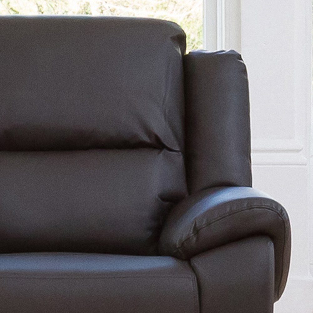 Brookhaven Brown Bonded Leather Electric Recliner Chair Image 3