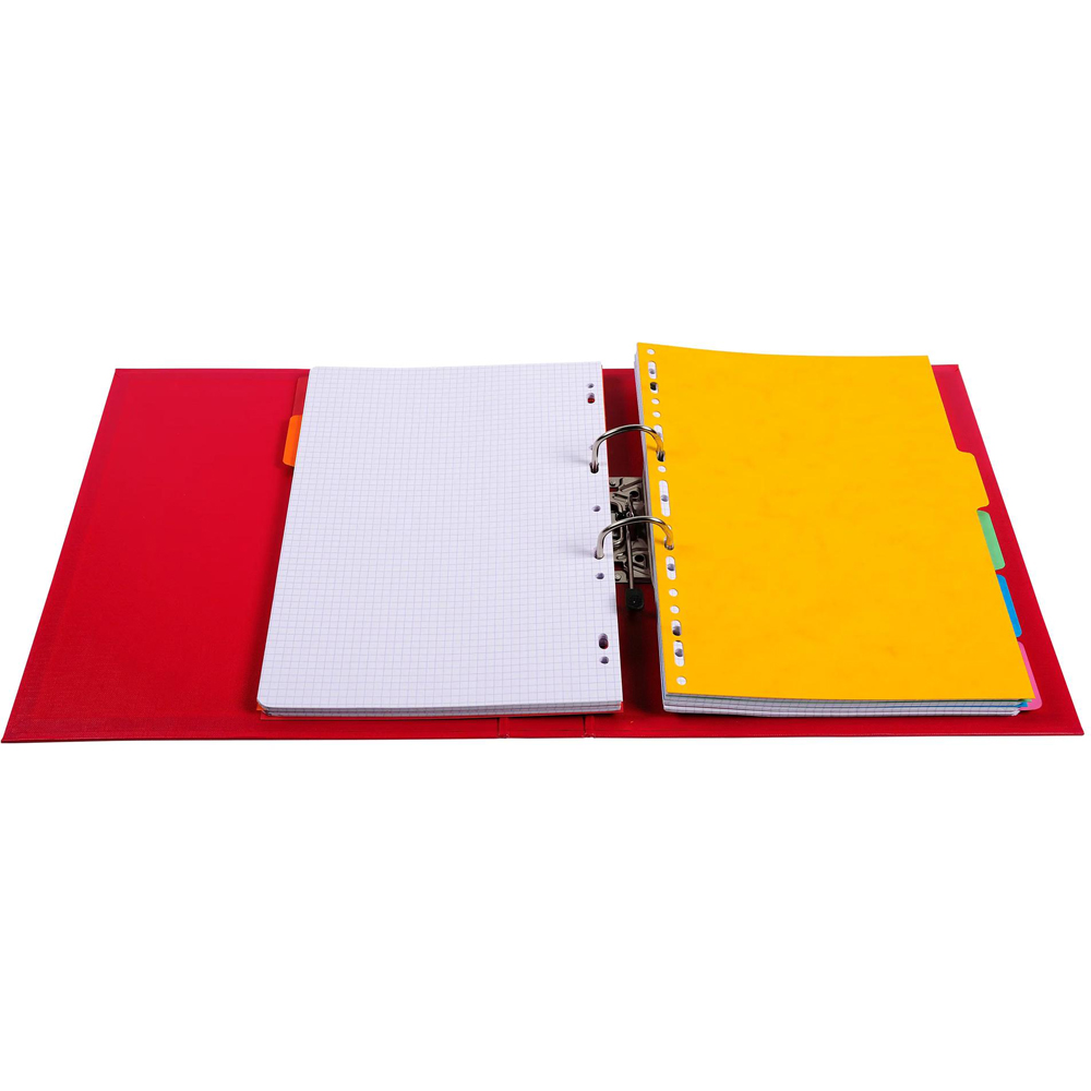 Exacompta PremTouch A4 Red PVC Lever Arch File 10 Pack Image 3