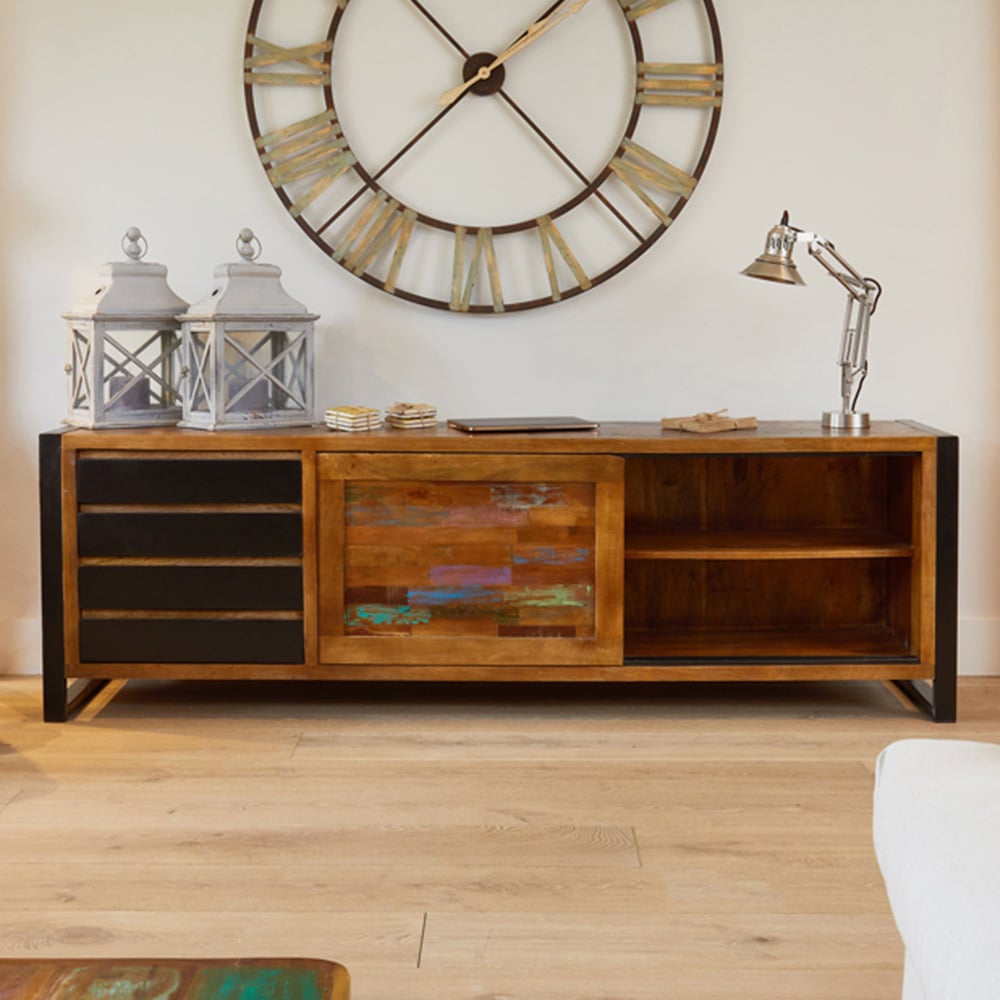 Baumhaus Urban Chic 2 Door 4 Drawer Sideboard Image 5