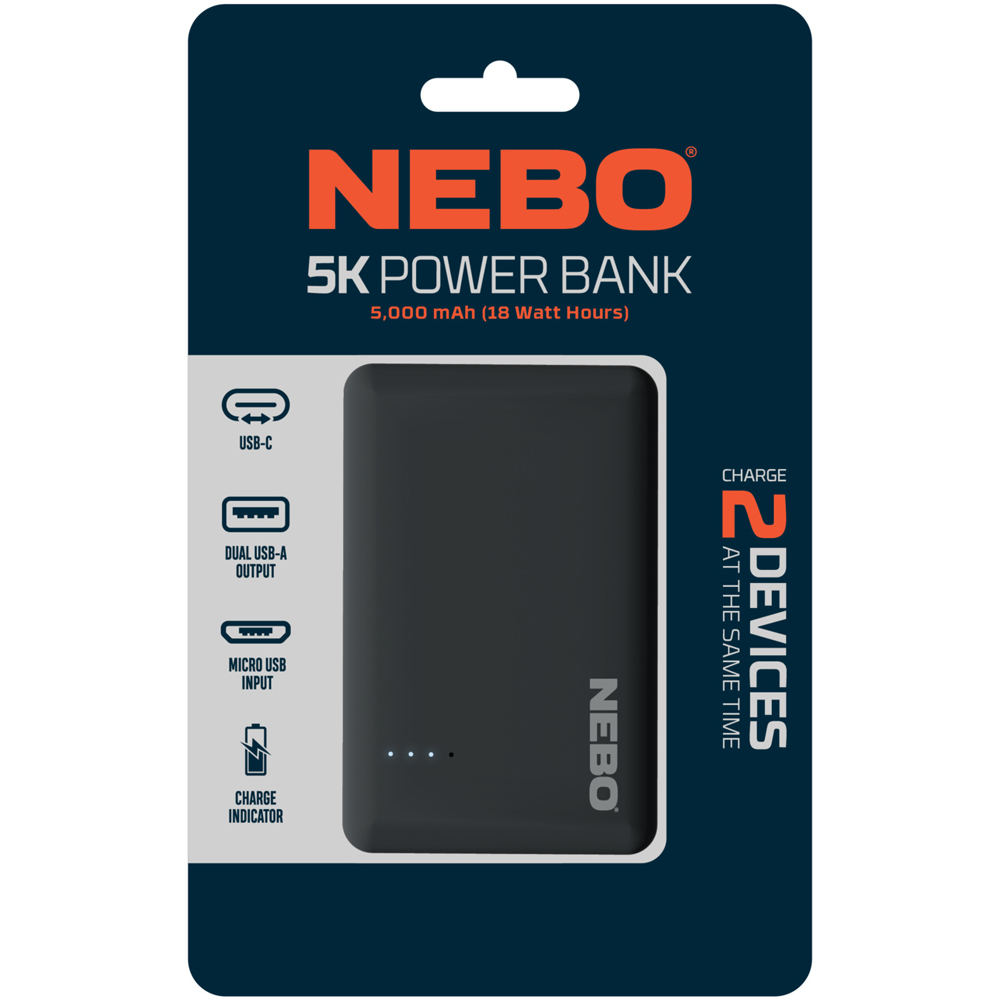 Nebo 5K Slim Portable Power bank 5000mAh Image 2