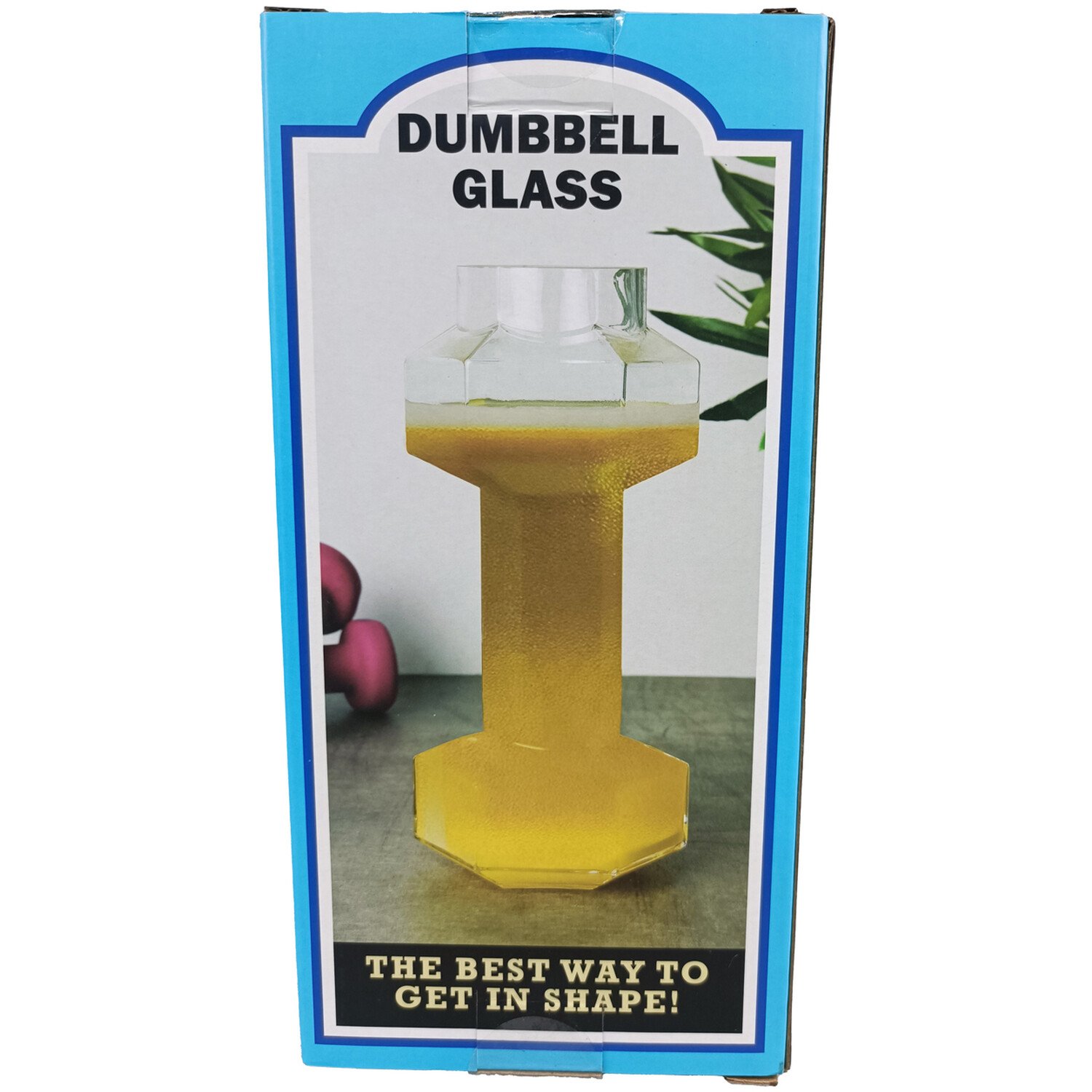 Dumbbell Glass - Clear Image 2