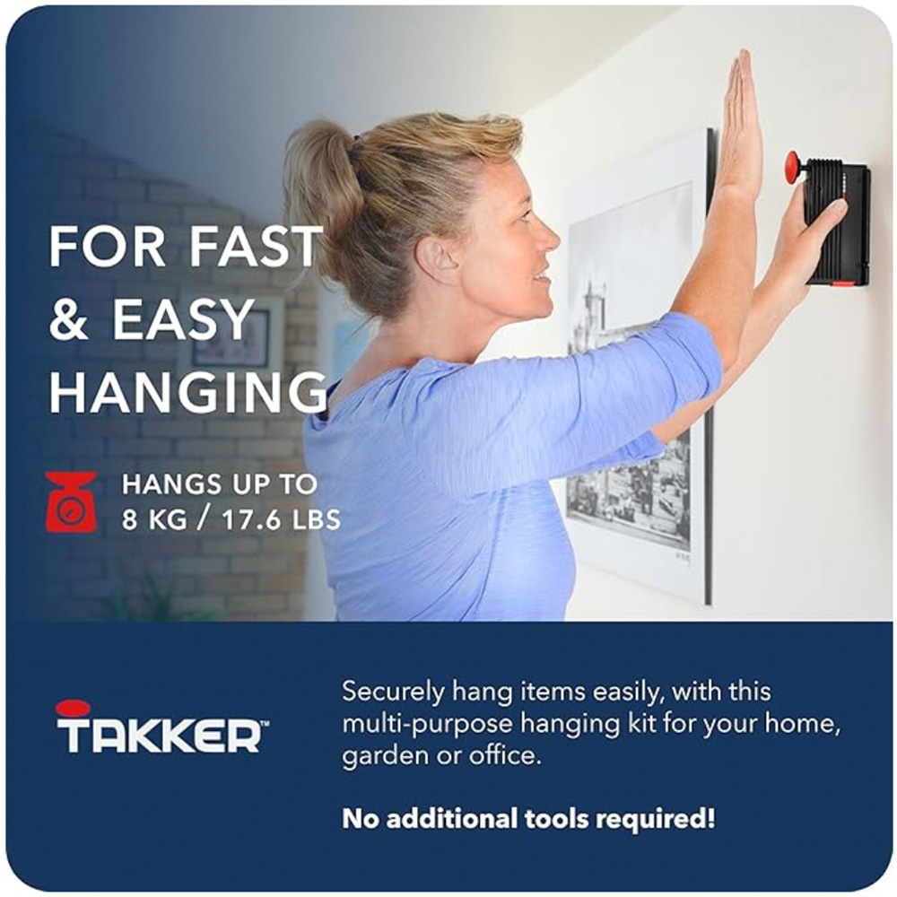 Takker Picture Hanging Kit 121 Piece Image 2