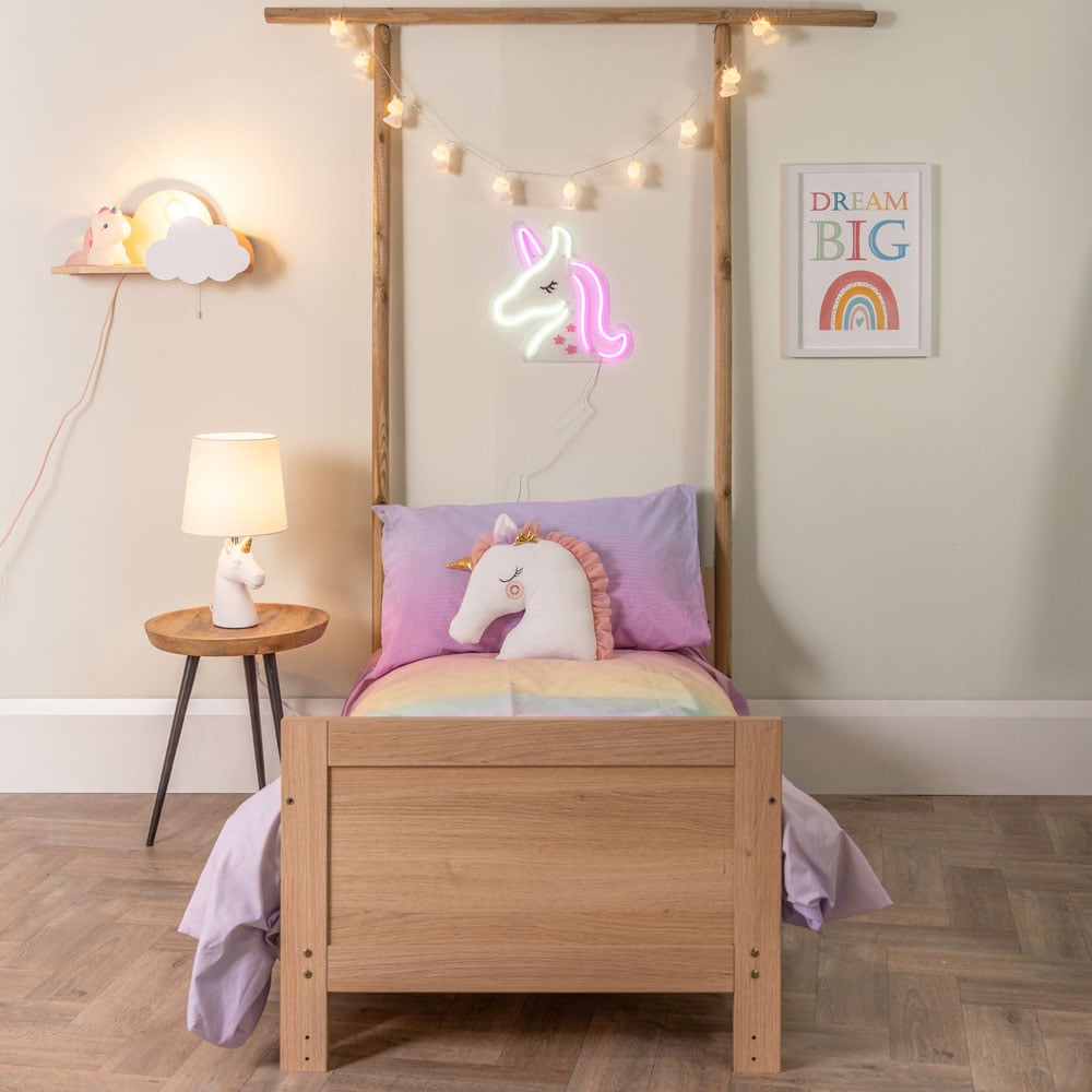 ValueLights Cloud Children's LED Shelf Lamp Image 2