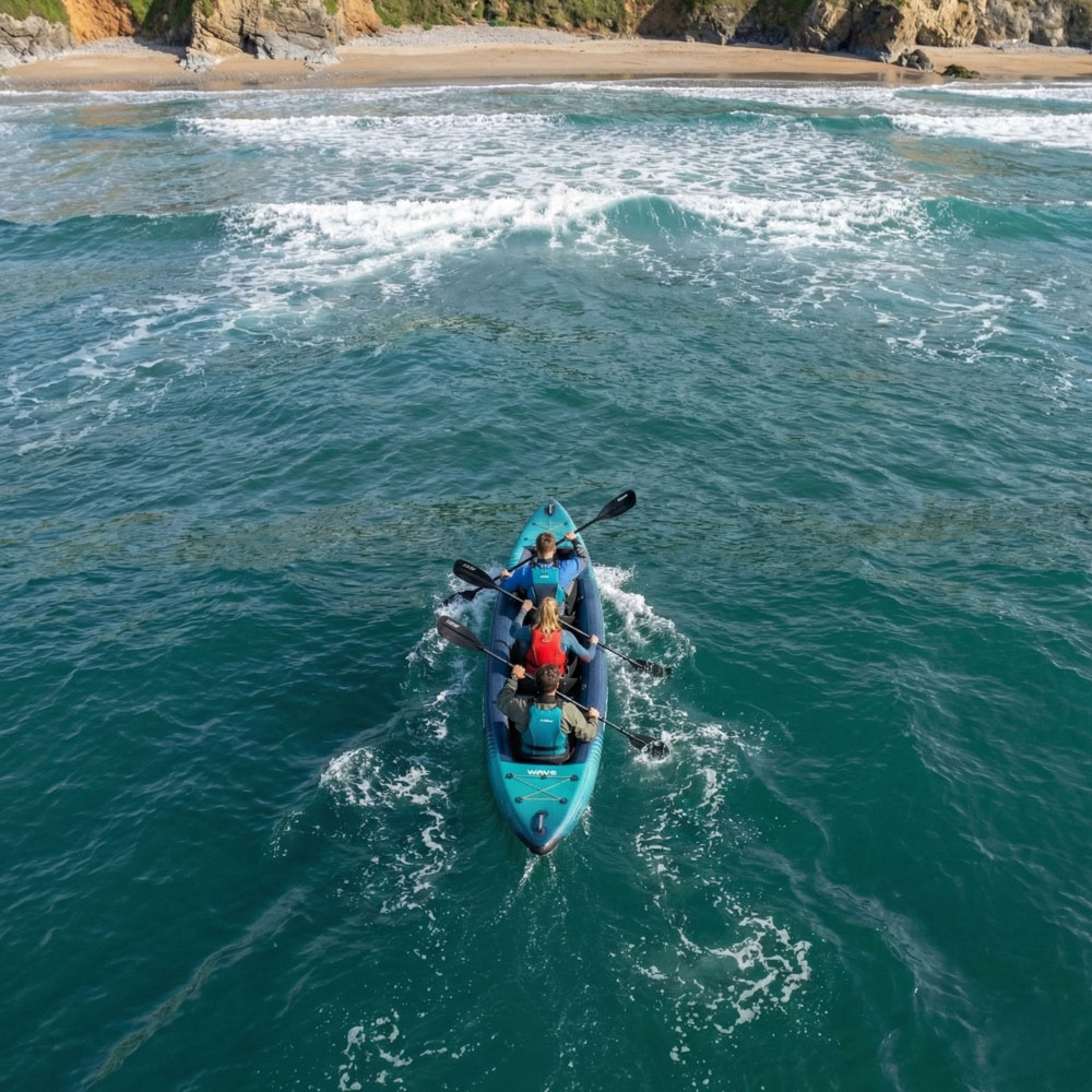Wave Navigator 3.0 2 Person Navy Kayak Image 6