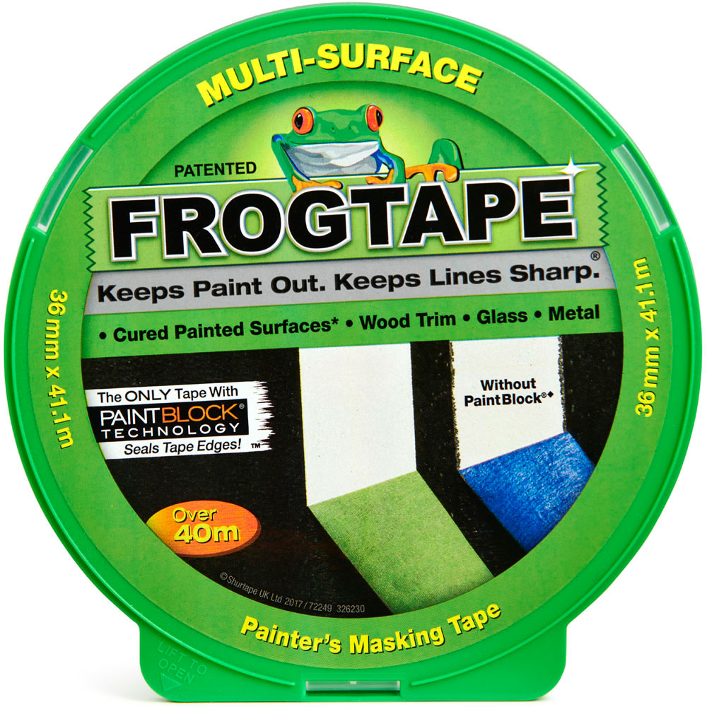 FrogTape 36mm Green Multi-Surface Painters Tape Image 3