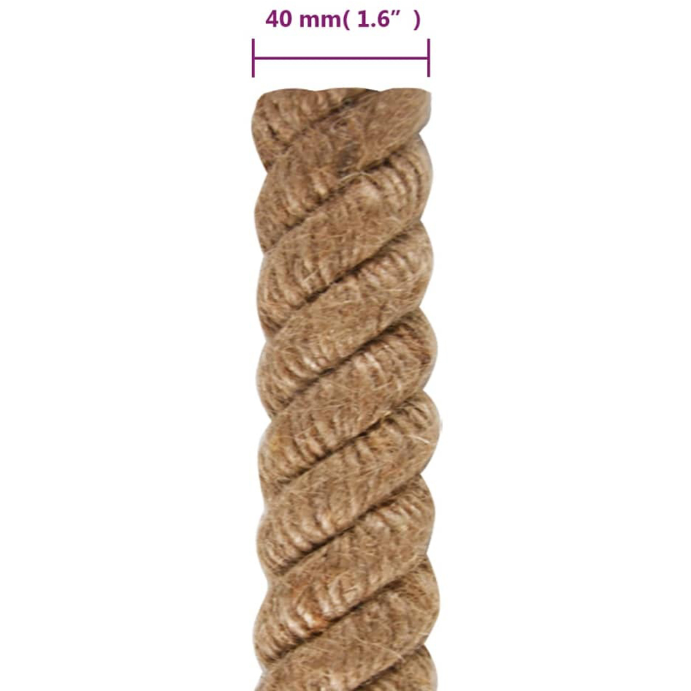 Walplus 40mm Jute Rope 25m Image 6