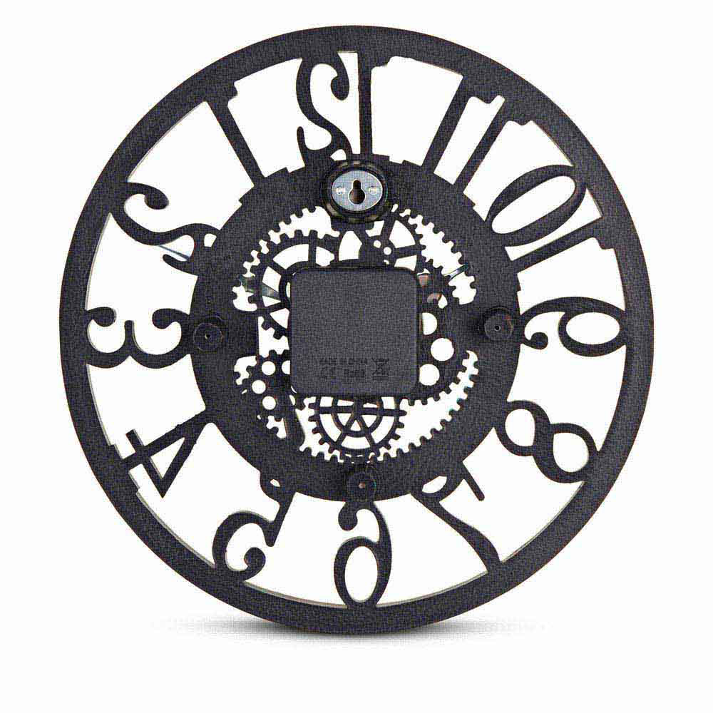 wilko Metallic Open Face Garden Clock 30 x 4cm Image 5