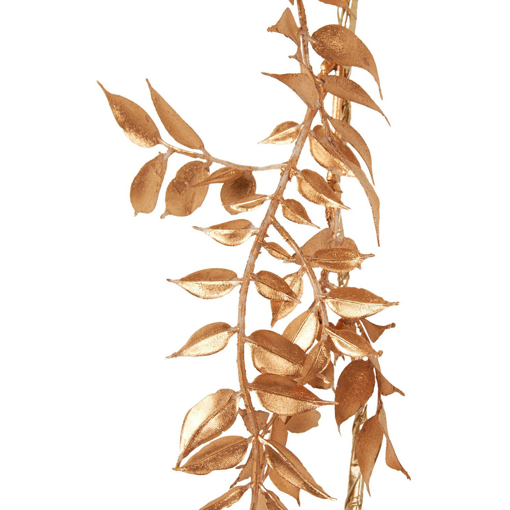 Gold Leaf String Light - Gold Image 3