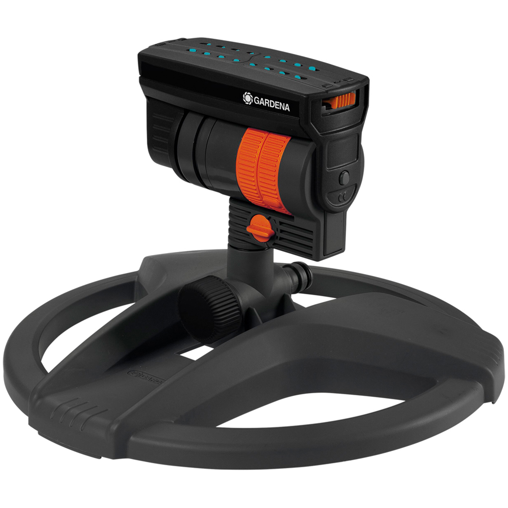Gardena AquaZoom Compact Oscillating Sprinkler with Free Connector Image 1