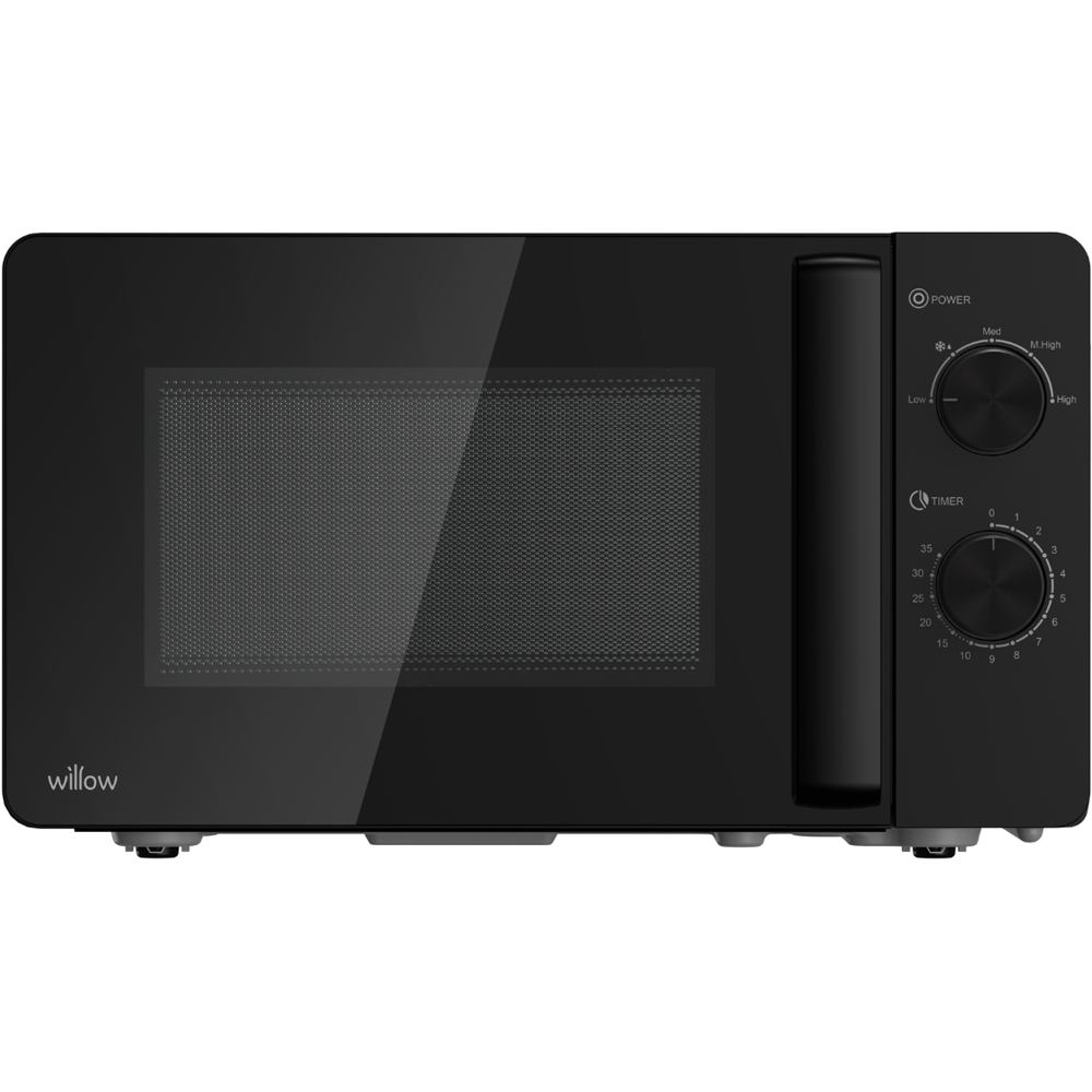 Willow Appliances WM20MB Black 20L Microwave 800W | Wilko
