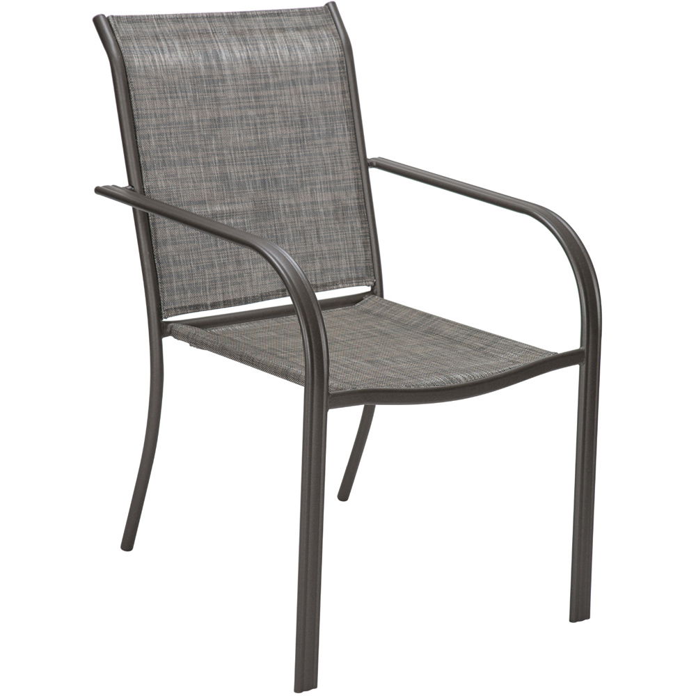Outdoor Essentials Capri Grey Sling Chair Image 2