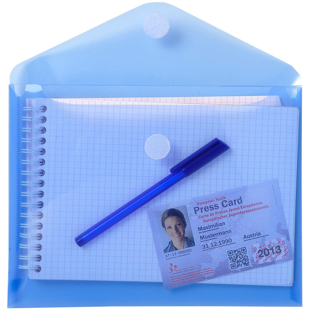 Exacompta A5 Assorted Colour Envelope Pocket 10 Pack Image 6