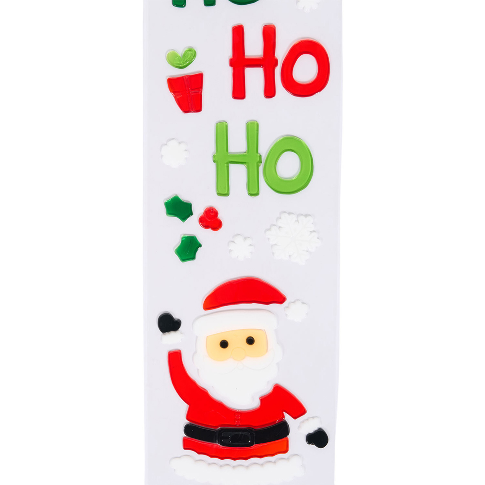 Festive Gel Window Sticker Image 3