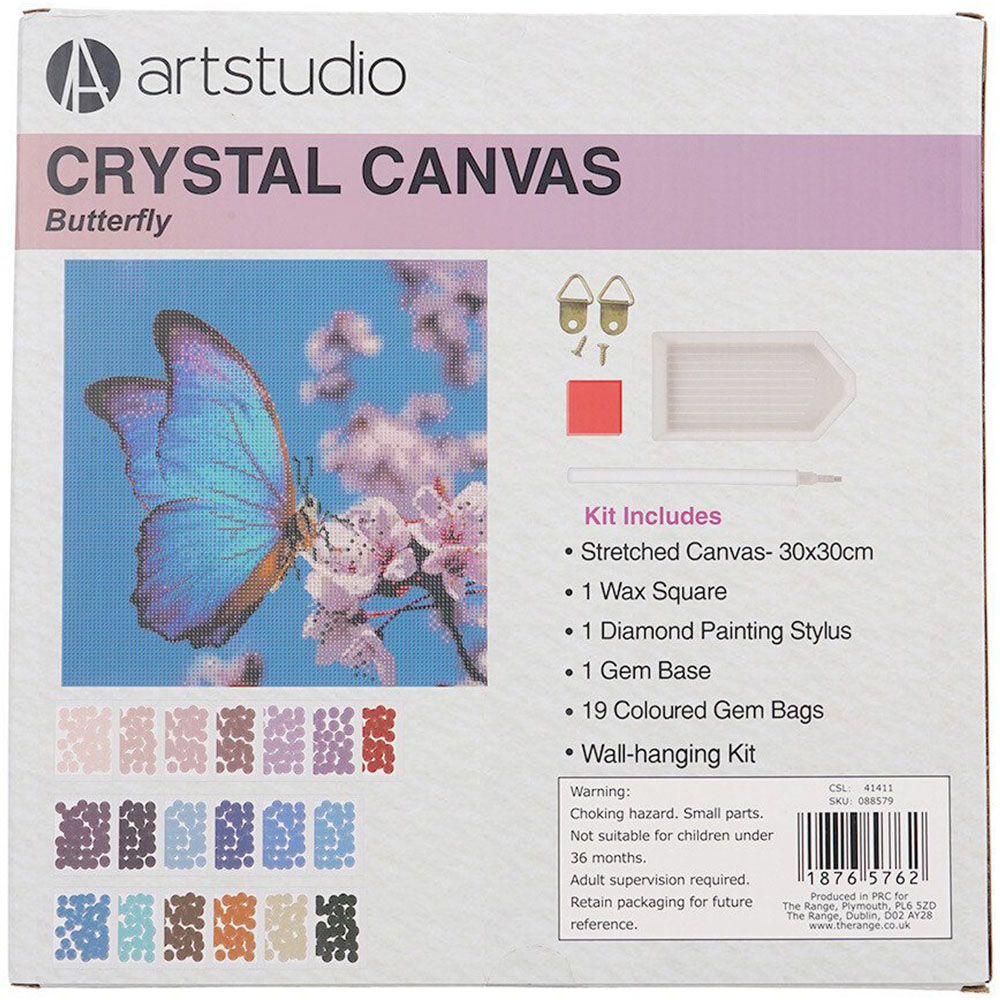 Art StudioCrystal Butterfly or Hummingbird Art Image 4