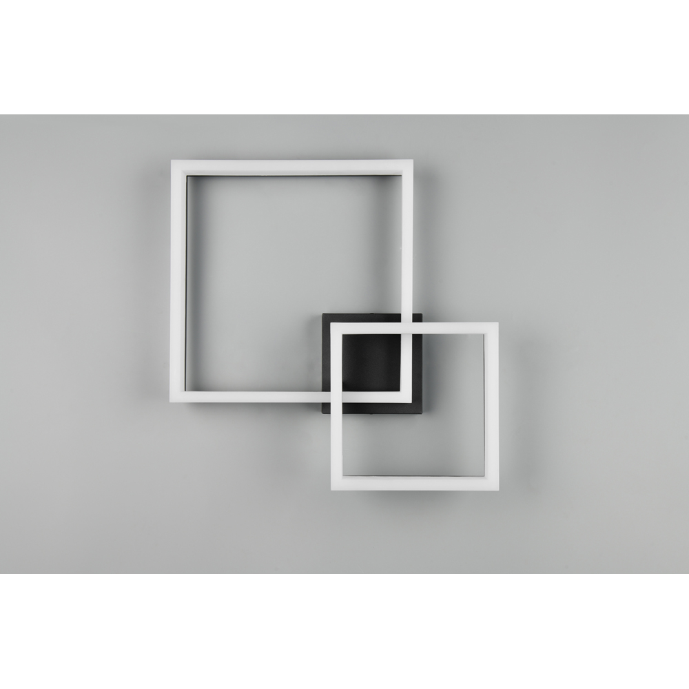 TRIO Camino Matt Black LED Ceiling Light Image 5